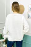 159042 Omuz Dekolte Sweatshirt